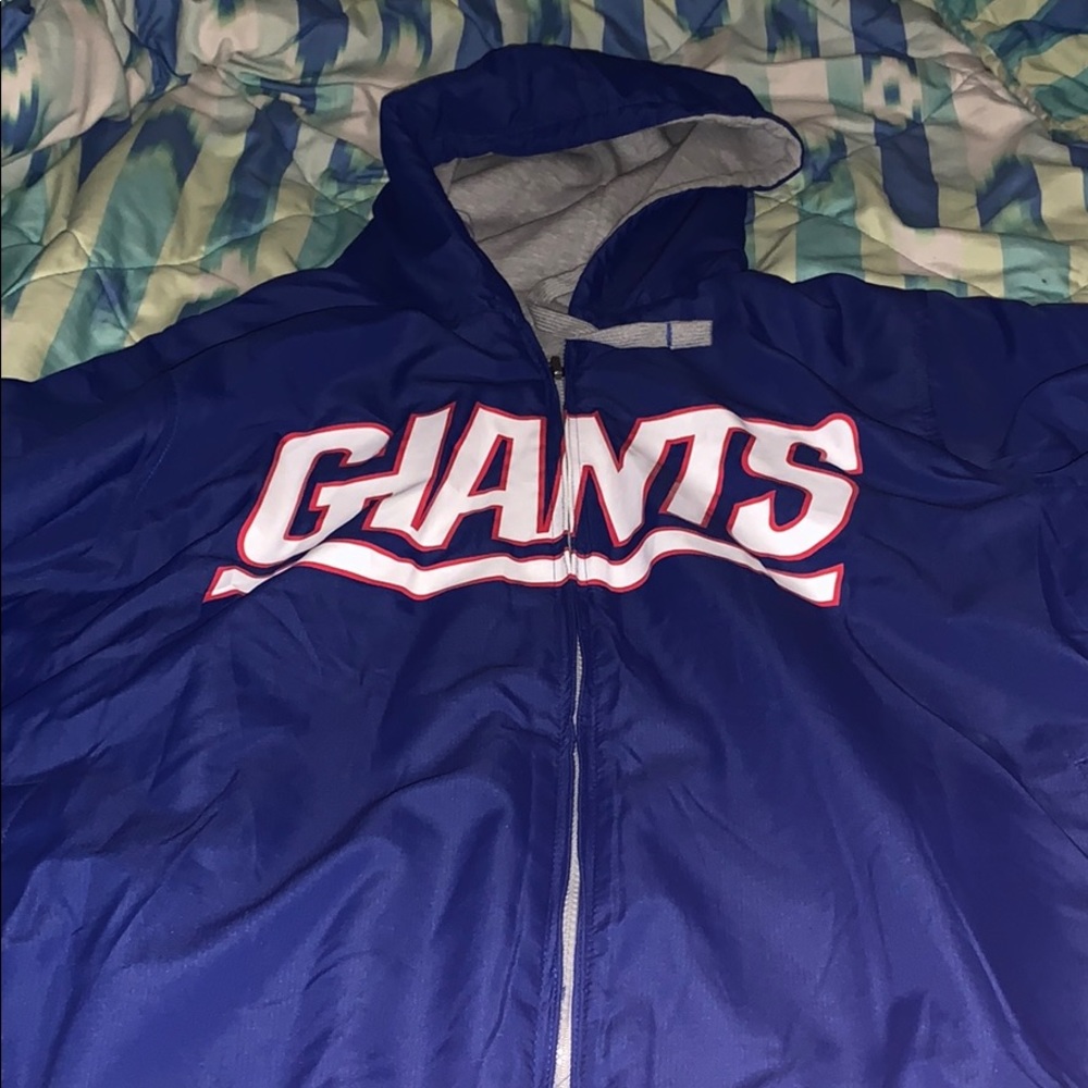 NWT NYG Reversible hoodie
